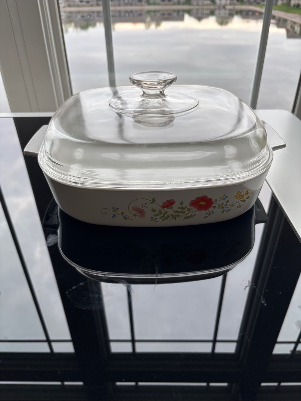 Corning Ware Wildflower 2.5 Qt Baking Pan